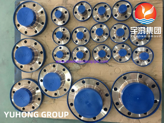 ASTM B151 C70600 2.0872 Đồng hợp kim Cu-Ni rèn ván dây chuyền hàn RF B16.5