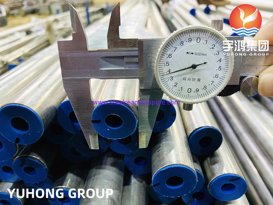 lò phản ứng hạt nhân ống sử dụng ASTM B167 Inconel 600 / UNS N06600 Loại liền mạch