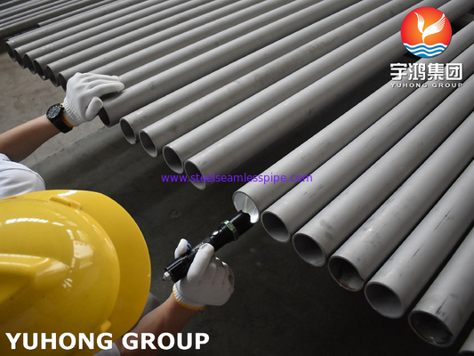 ASTM A312 TP347H ống Austenitic thép không gỉ liền mạch / hàn