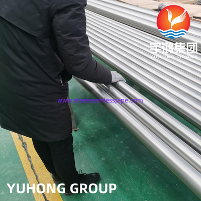 ASTM B861 GR2 (R50400, 3.7035) ống không may được sơn bằng hợp kim titan