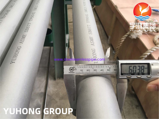 ASME SB677 N08904 TP904L 1.4539 ống SMLS Austenitic cho dầu và khí đốt