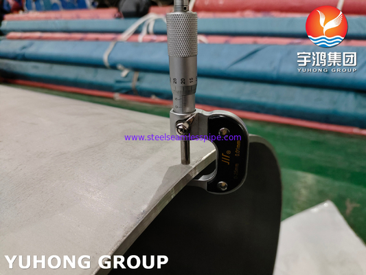ASME SA312 TP317L 1.4438 ống hàn cho dịch vụ nhiệt độ cao