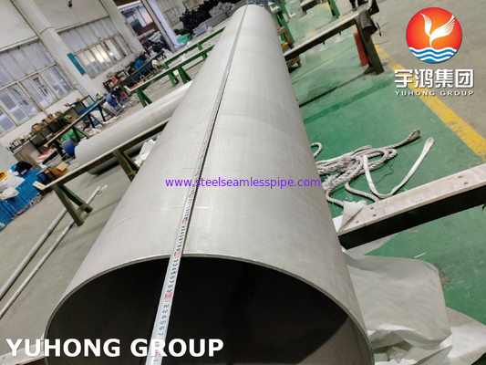 ASME SA312 TP317L 1.4438 ống hàn cho dịch vụ nhiệt độ cao