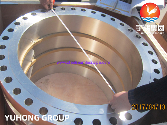 Mặt bích thân thép Duplex, ASTM A182 Grade F51 (UNS S31803), Thích hợp cho môi trường ăn mòn