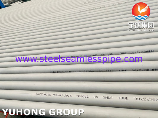 Bụi thép không gỉ Austenit ASTM A269 TP304L, được sử dụng cho dịch vụ chống ăn mòn chung