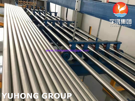 ASTM A270 TP316L Thép không gỉ ống vệ sinh không may bề mặt sáng