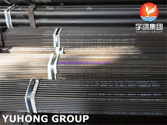 Bơm nồi hơi ASTM A213 lớp T5 Sắt hợp kim ống liền mạch màu đen sơn cho nồi hơi