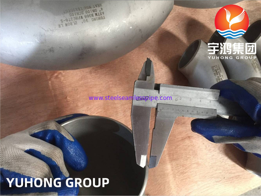 Phụ kiện đường ống Hastelloy C276 ASTM B366 UNS N10276 / DIN 2.4819 90 DEG. Khuỷu tay