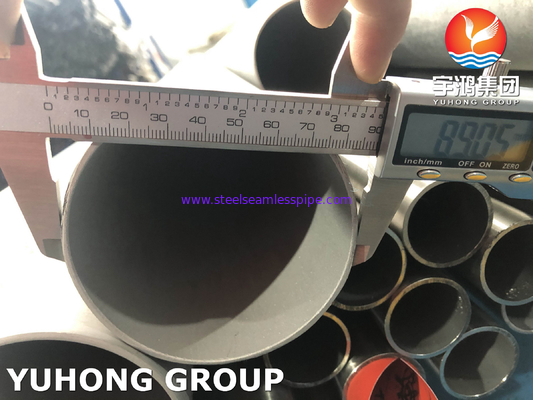 ASTM A789 UNS S32205 ống thép lưỡng dạng không may cho ngành công nghiệp hóa học