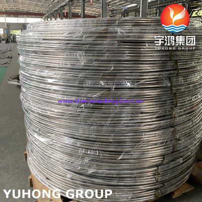 ASTM A269 TP316L ống cuộn không may bằng thép không gỉ, ống cuộn BA