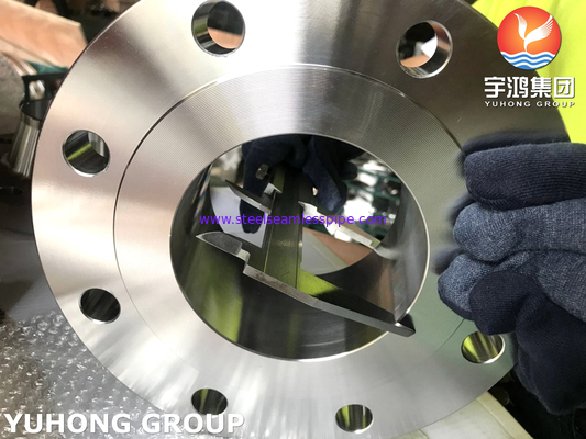 SA182 F60 / UNS S32205 Mặt bích thép song công rèn, mặt RF hàn cổ ANSI B16.5, cho thiết bị xử lý nước thải