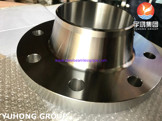 SA182 F60 / UNS S32205 Mặt bích thép song công rèn, mặt RF hàn cổ ANSI B16.5, cho thiết bị xử lý nước thải