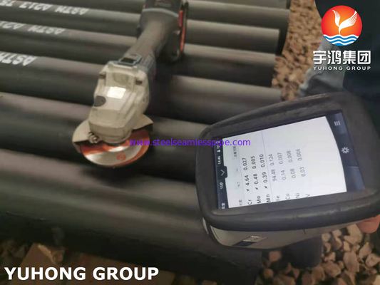 ASTM A213 T5 K41545 ống liền mạch thép hợp kim cho máy trao đổi nhiệt
