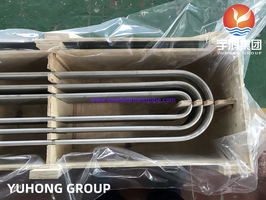 ống u cong không may TP304/304L TP316L TP310S TP316Ti TP321/321H TP347 TP317 Ứng dụng trao đổi nhiệt