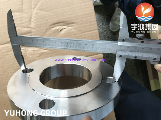 ASME A182 F304/f304L/F316 / F316L Brida de Acero Slip On Flange Slip On Flange