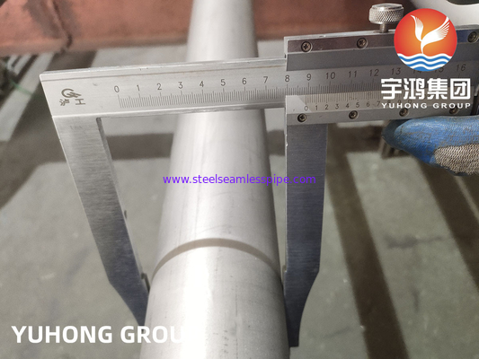 ASTM A790 UNS S32750 Super Duplex 304 316 Bụi không thô không may cho xử lý nước thải
