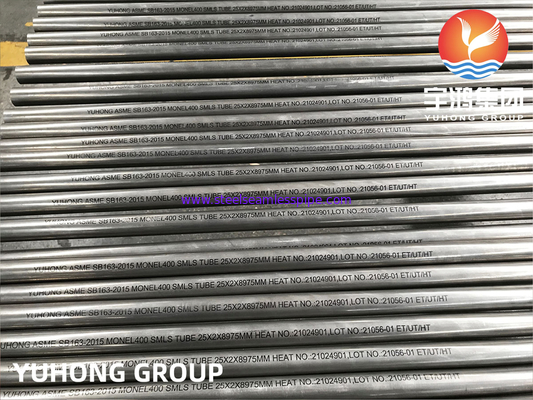 ống không may hợp kim niken, ASTM B163 MONEL 400 (UNS N04400) Cho ứng dụng chính xác cao