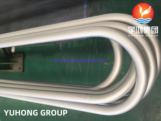 Inconel 625 u ống uốn cong ASTM B444 UNS N06625 cho ngành công nghiệp hàng không vũ trụ