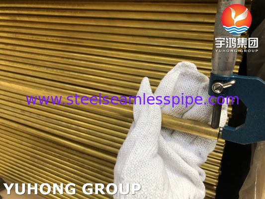 Ống đồng hợp kim liền mạch ASTM B111 C70600 C71500 C68700 C71640 Ứng dụng cho bộ tản nhiệt làm mát bằng không khí