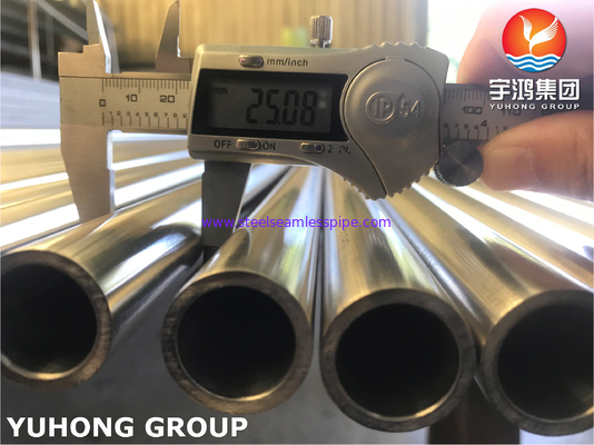 Bụi không may thép thép không gỉ A269 TP316 TP316L / TP316Ti