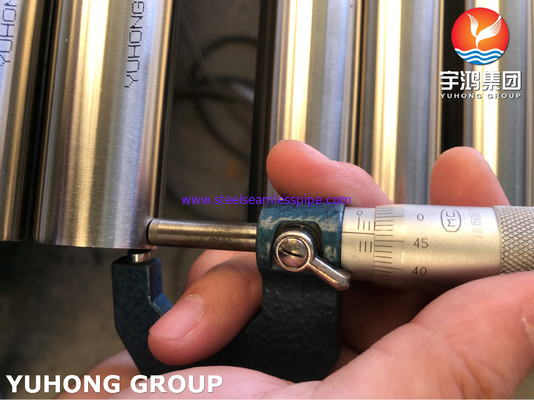 Bụi không may thép thép không gỉ A269 TP316 TP316L / TP316Ti