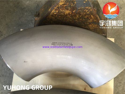 Phụ kiện đường ống Monel 400 ASTM B366 WPNC Dàn 90DEG. Khuỷu tay LR