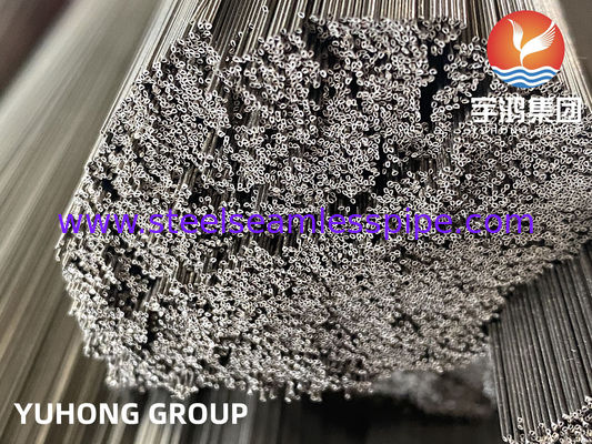 ống ống tóc bằng thép không gỉ Đèn rực rỡ ủ ASTM A213 / ASTM A269 TP304/304L TP316/316L 19.05 X 1.65 X 6096MM