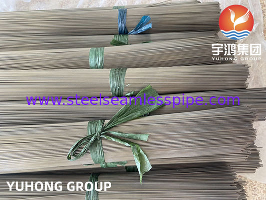 ống ống tóc bằng thép không gỉ Đèn rực rỡ ủ ASTM A213 / ASTM A269 TP304/304L TP316/316L 19.05 X 1.65 X 6096MM