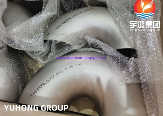 ASTM B366 / ASME SB366 Inconel 600 UNS N06600 Nickel Alloy Elbow cho kỹ thuật hạt nhân