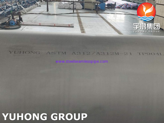 ASTM A312 TP904L ống thép không gỉ đường kính bên ngoài lớn cho ngành hóa dầu