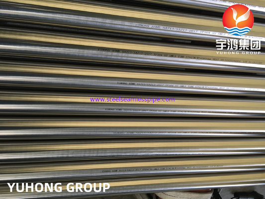Chống axit ASME SA213 TP304 1.4301 Bụi không may nhựa nhựa sáng