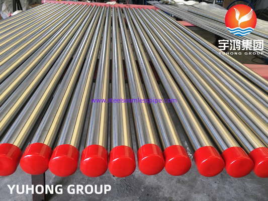 Chống axit ASME SA213 TP304 1.4301 Bụi không may nhựa nhựa sáng