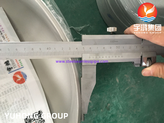 A403 WP304 / WP304L Ốp thép không gỉ, phụ kiện hàn cuối B16.9, Đối với sản xuất bình áp suất