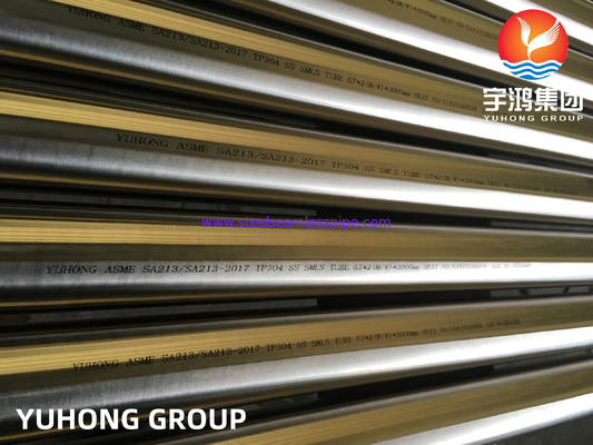 ASME SA213 TP304 Bơm kim loại thép không gỉ