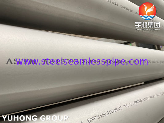 254 SMO Vòng ống không thô ASTM A312 UNS S31254 cho máy trao đổi nhiệt và ngành công nghiệp hóa chất