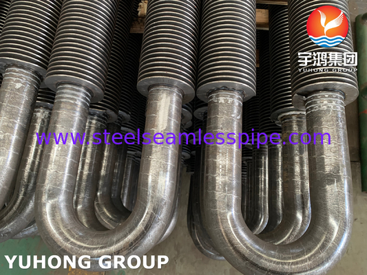 U Bend Fin Tube, ASTM A106 Gr. B High Frequency Welded Fin Tube cho máy trao đổi nhiệt