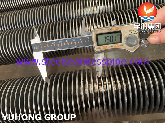U Bend Fin Tube, ASTM A106 Gr. B High Frequency Welded Fin Tube cho máy trao đổi nhiệt