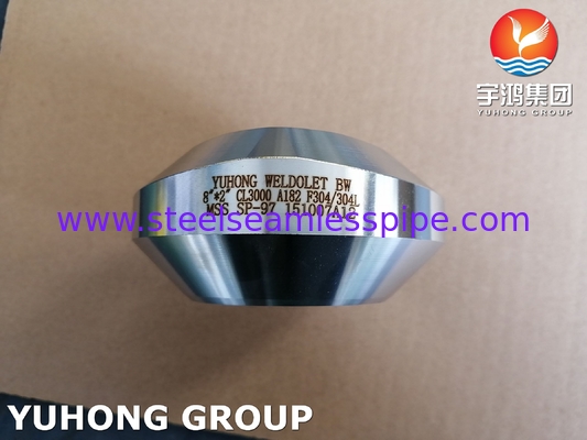 Phụ kiện thép không gỉ ASTM A182 F304 1.4301 Weldolet MSS SP-97