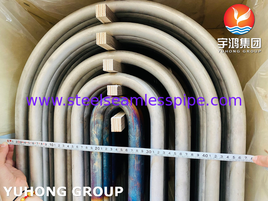 Ống chữ U nồi hơi ASTM A213 TP304 / 304L SS Ống uốn chữ U liền mạch