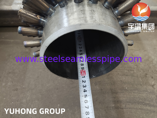 Rồng có vây ASTM A335 P11 Sắt hợp kim ống đệm cho máy trao đổi nhiệt