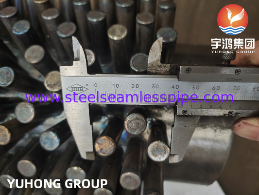 Rồng có vây ASTM A335 P11 Sắt hợp kim ống đệm cho máy trao đổi nhiệt