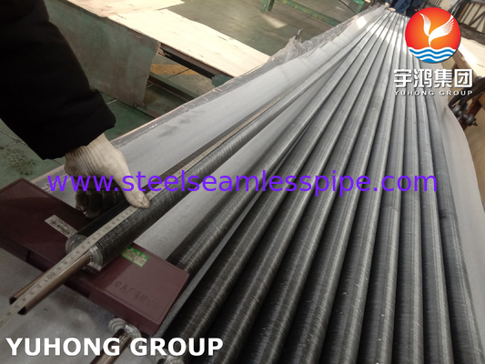 ASME SB163 UNS N04400 Lớp hợp kim niken được nhúng ống loại G với vây nhôm