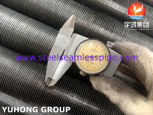 ASME SB163 UNS N04400 Lớp hợp kim niken được nhúng ống loại G với vây nhôm