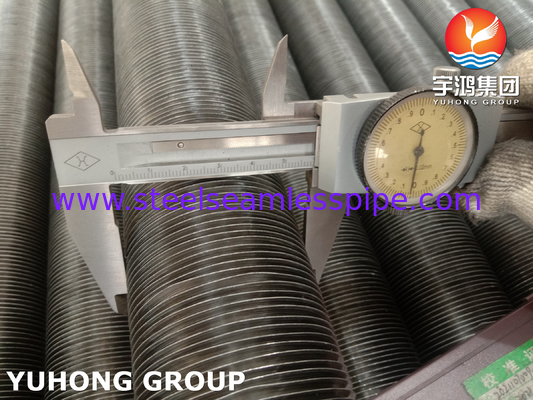 Ống cánh tản nhiệt ASME SB163 Monel 400 | Loại G nhúng | UNS N04400