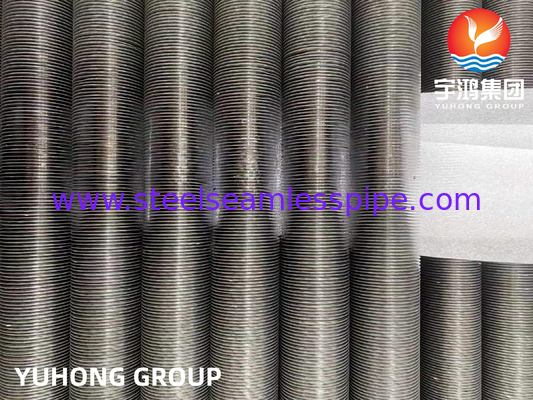 ASME SB163 N04400 G Loại ống Fin Al99.5 Ống Fin nhúng cho Vaporizer