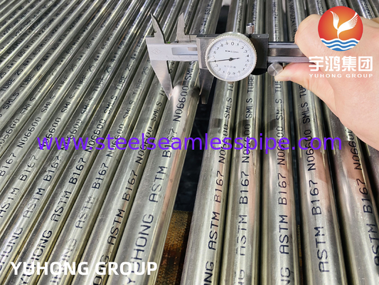 ASTM B167 Inconel 600 N06600 Nickel hợp kim ống và ống liền mạch