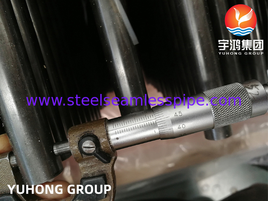 ống trao đổi nhiệt, ống U uốn liền mạch thép hợp kim ASTM A213 T9 cho máy sưởi đốt