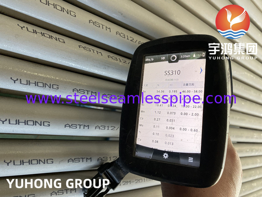 ASME SA2312 TP310S∙ ASTM A312 TP310S TP310H 310S 310MoLN ống thép không gỉ cho dầu khí công nghiệp