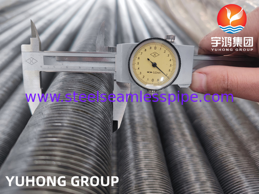 ASTM A179 Thép carbon thép thâm nhập ống G-type, Tubos Aletados