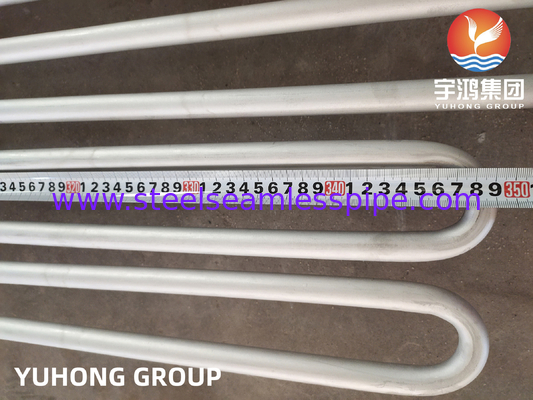 ASTM A213 TP304, 1.4301 Bụi u cong liền mạch thép không gỉ cho máy trao đổi nhiệt